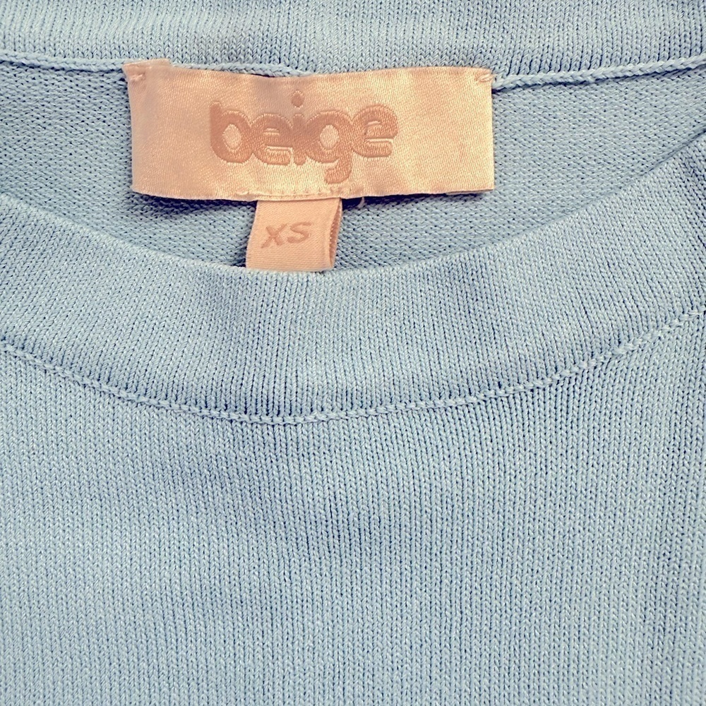 Beige Brand turquoise Pullover Top Size XS - Picture 5 of 5